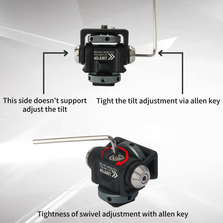 ANDYCINE Field Monitor Holder with Cold Shoe and Bounce Locating Pin for 5inch and 7inch Monitor Tilt 180 Degree Swivel 360 Degree 6.6lbs Load Weight