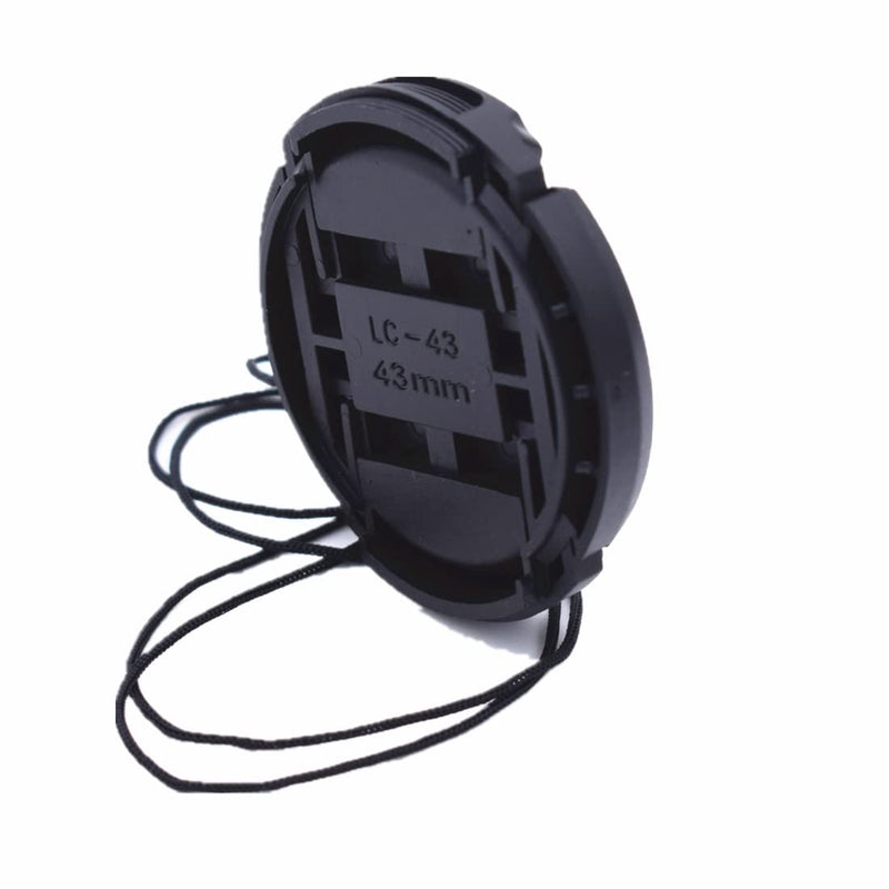 43mm Front Lens Cap (43mm Camera Lens Cap) Compatiable All Brands Ø43mm Camera Lens and Other Lenses with 43mm Filter Thread.