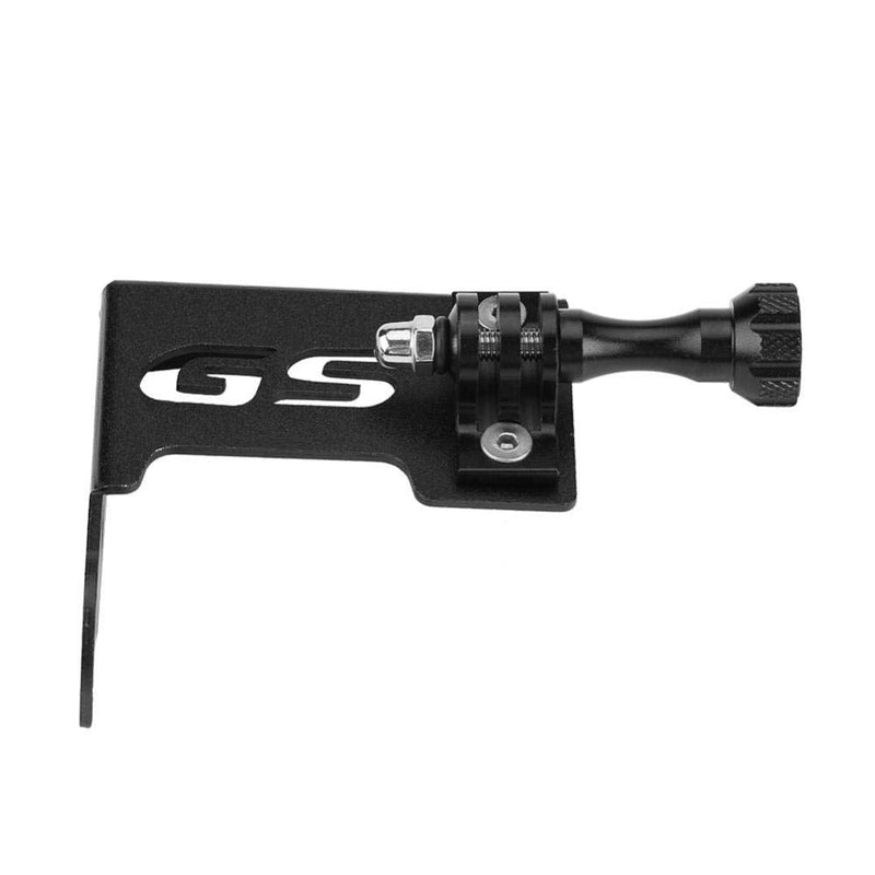 Motorcycle Front Left Camera Support Bracket Go Pro Side Camera Bracket Stand for R1200gs Lc R1200gs Lc Adv(Black) Black