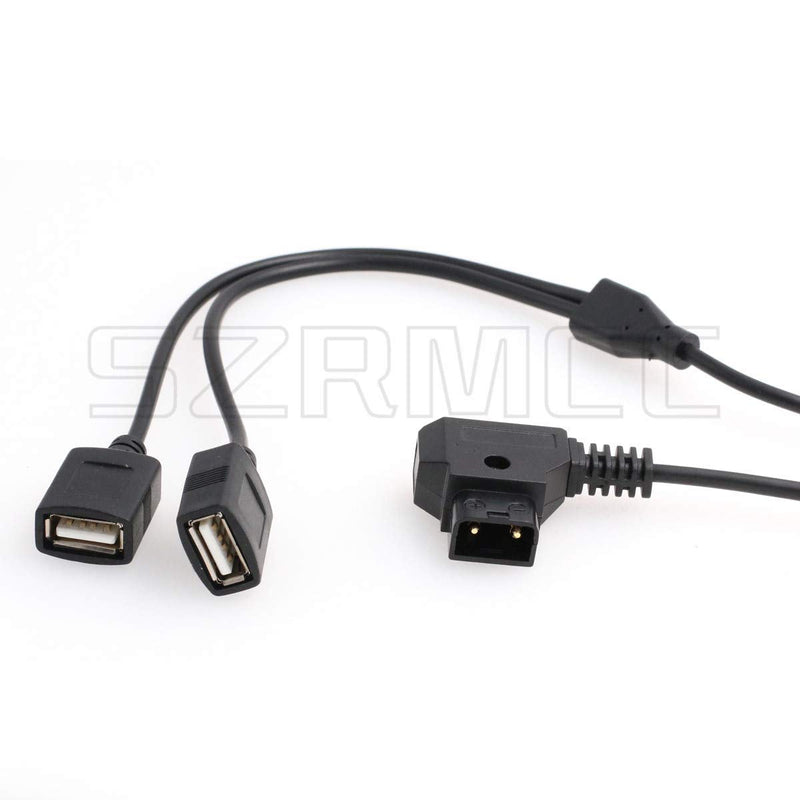 [AUSTRALIA] - SZRMCC D-Tap to Double USB 5V 2A Conversion Power Cable for Mobile Phone iPad or Pad Device 