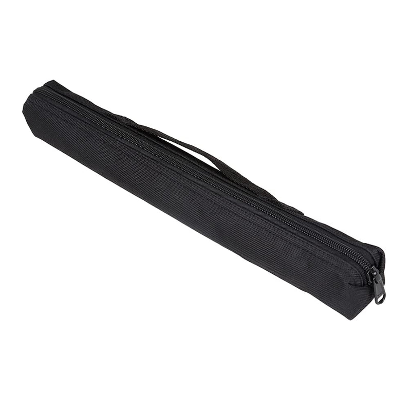 EXCEART 1 pc Flute Storage Bag, Portable Oxford Fabric Black Vertical Flute Case for Outdoor Home