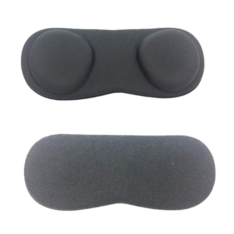 VR Lens Protective Cover Lightweight VR Lens Anti Scratch Cover Pad Accessories for Oculus Quest(Black)