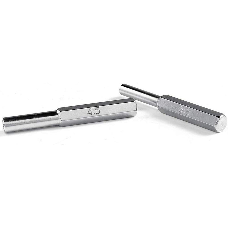 FIOTOK Steel Set of 3.8mm & 4.5mm Screwdriver Security Game Bits for Nintendo NES, SNES, N64, GameBoy, and GameCube