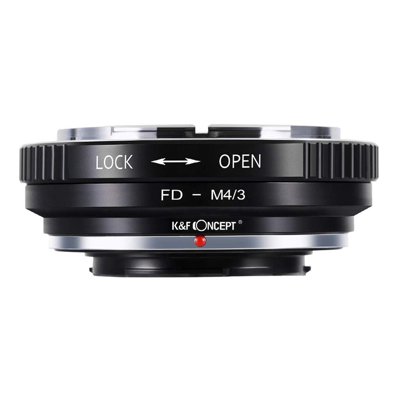 K&F Concept Lens Mount Adapter Ring for Canon FD Lens to Micro Four Thirds M4/3 Olympus Pen and Panasonic Lumix Cameras FD-M4/3