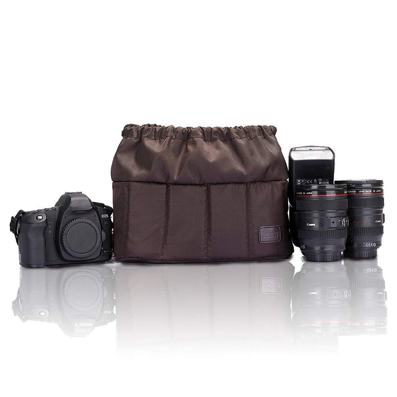 Selens High-Capacity Shockproof DSLR SLR Camera Padded Bag Case Partition Camera Insert, Make Your Own Camera Bag