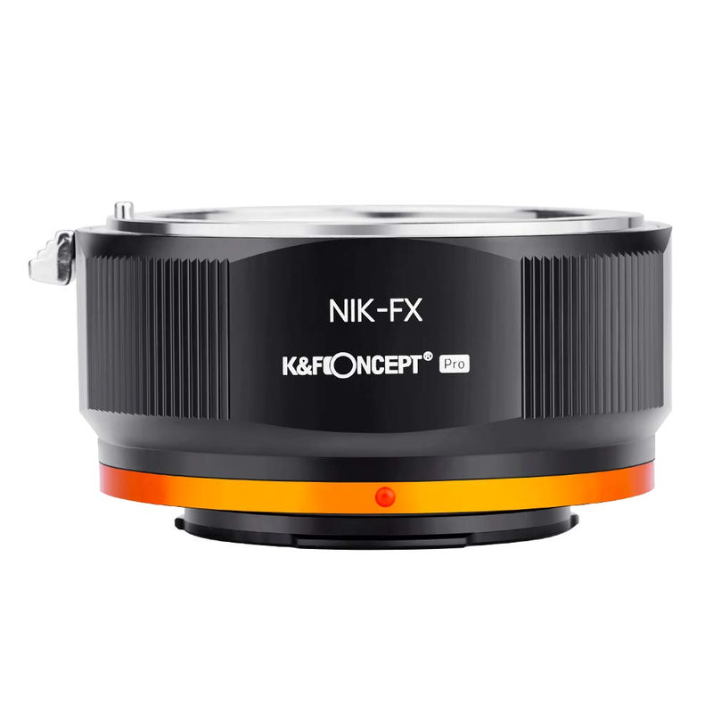 K&F Concept Lens Mount Adapter for Nikon AI/F Mount Lens to Fujifilm X Series Mirrorless FX Mount Camera Adapter with Matting Varnish Design for Fuji XT2 XT20 XE3 XT1 X-T2 NIK-FX（AI-FX)