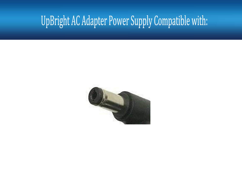 UpBright 12V AC/DC Adapter Compatible with Crosley CR8005D CR6010A CR6018A CR6230 CR6232A R6233A CR6233D CR6249A CR6251 CR6251A CR6251A-BK CR54cdbc CR54 CD Turntable Record Player SW1200500-F04 Power
