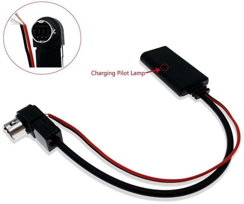 [AUSTRALIA] - colorparts2016 Bluetooth Steaming Media Module Aux Cable Input Adapter Compatible with Alpine KCA-121B Ai-Net CD Host CDA9857R CDA9856 CDA9886 CDA9807 CDA9805 CDA9885 IVA-D900 CDA117 