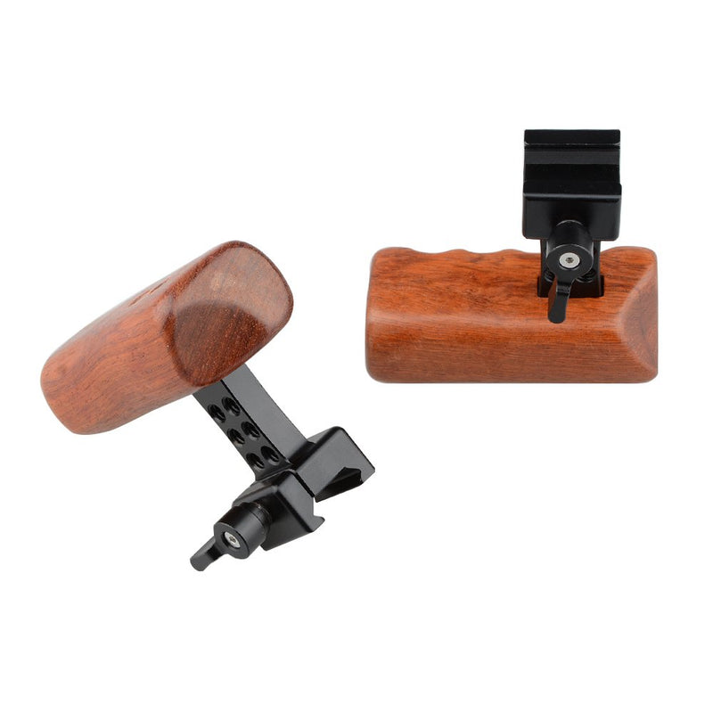 CAMVATE DSLR Wood Wooden NATO Handle Grip (A Pair) A Pair