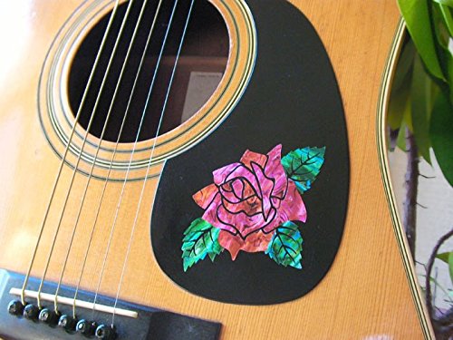 Rose Of Cimarron In Abalone Theme Inlay Sticker Decal Guitar & Bass