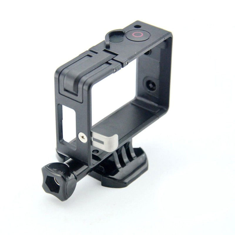[AUSTRALIA] - Glorich Frame Mount for GoPro Hero 4, Hero 3+, Hero 3 Plus, Hero 3 Standard Frame/BacPac Frame / 2 in 1 Frame Mount (2015 Latest Version Compatible with Camera-only, Camera Mounted with LCD BacPac) 