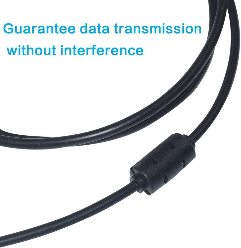 Replacement Camera Transfer Data Sync Charging Cable Cord Compatible with Sony Cybershot Cyber-Shot DSCH200, DSCH300,DSCW370,DSCW800,DSCW830,DSC-H200,DSC-H300,DSC-W370,DSC-W800,DSC-W830 Digital Camera