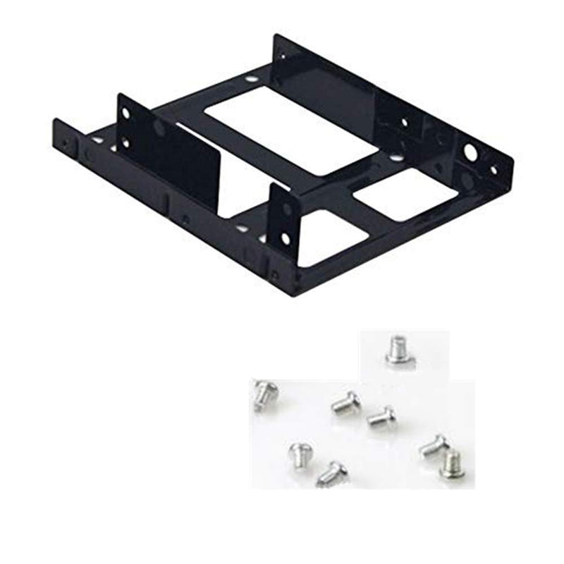 Siyu Xinyi SSD Bracket 2.5 to 3.5 Adapter SSD HDD Metal Mounting Bracket Adapter Hard Drive Holder for PC SSD（with Screws and mounting Screwdriver）