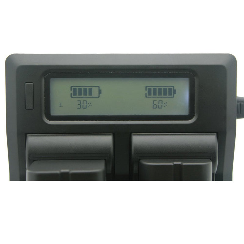 NP FV50, NPFV50, NP FV70, NPFV70, NP FV100, NPFV100 Battery Charger Renheng Dual LCD Display Fast Charge Digital Camcorder Battery Charger for Sony FDR-AXP55,FDR-AX40,HDR-CX450