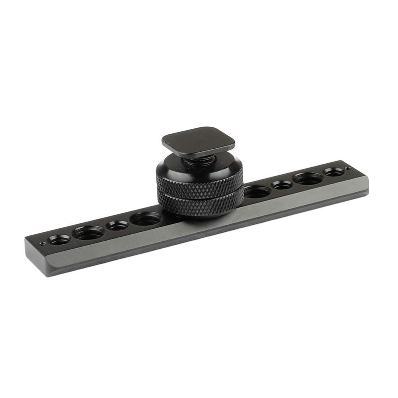 CAMVATE Standard NATO Safety Rail 105mm & Shoe Mount & 3/8"-16 Female Thumbscrew