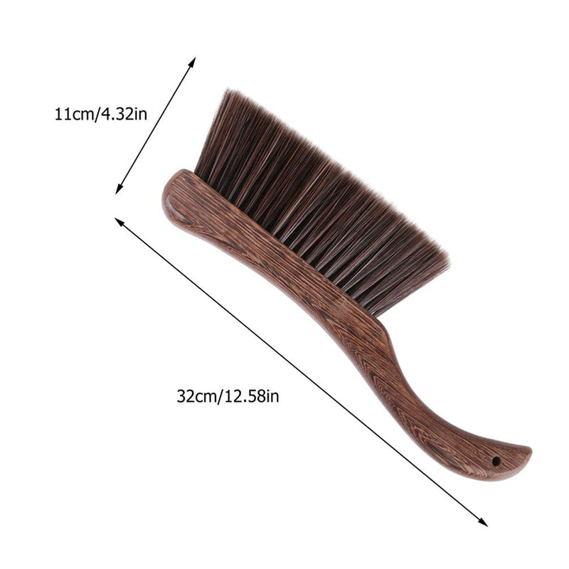 [AUSTRALIA] - MILISTEN Guzheng Cleaning Brush Musical Instrument Cleaning Brush Soft Wood Handle Brush ( Coffee ) 