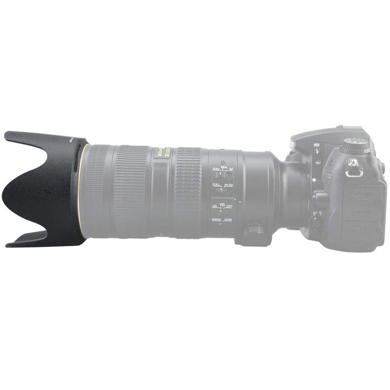 Camera Lens Hoods for Nikon AF-S NIKKOR 70-200mm F2.8G ED VR II Lens, Reversible Bayonet Lens Hood Protector, Replace Nikon HB-48 Replace HB-48