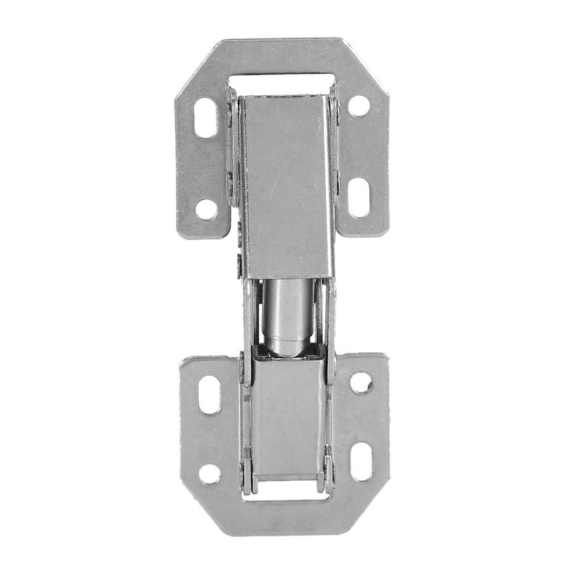 FTVOGUE 10Pcs/Set Cabinet Door Hinges, Cupboard Wardrobe Folded Hidden Hinge for Door Furniture Corner