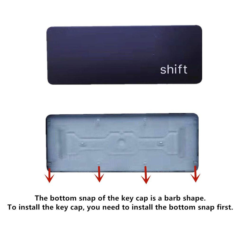 Replacement Individual Right Shift Key Cap and Hinges are Applicable for MacBook Pro 13&16inch Model A1989 A1990 and for MacBook Air Model A1932 Keyboard to Replace The Right Shift Keycap and Hinge