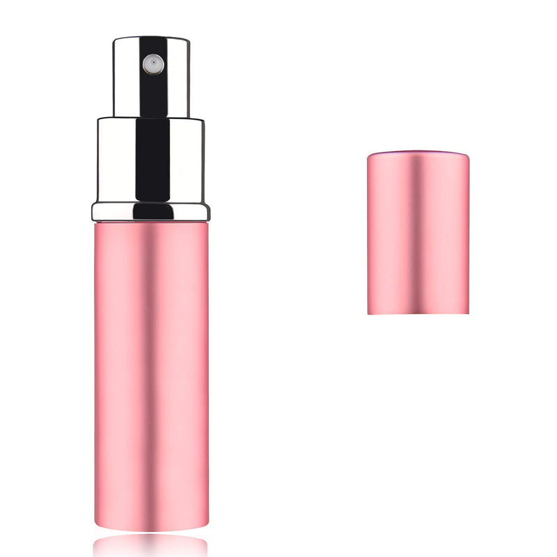 3Pcs 10ML Portable Mini Refillable Perfume Scent Aftershave Atomizer Empty Refillable Spray for Purse or Travel (Pink) Pink