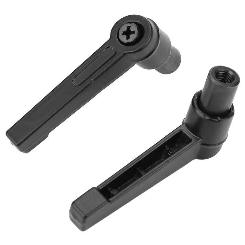 4Pcs Clamping Lever Handle M10 Level Adjustable Handles Knob Female Thread Machinery Adjustable Handle Clamping Handle Lever (M10)
