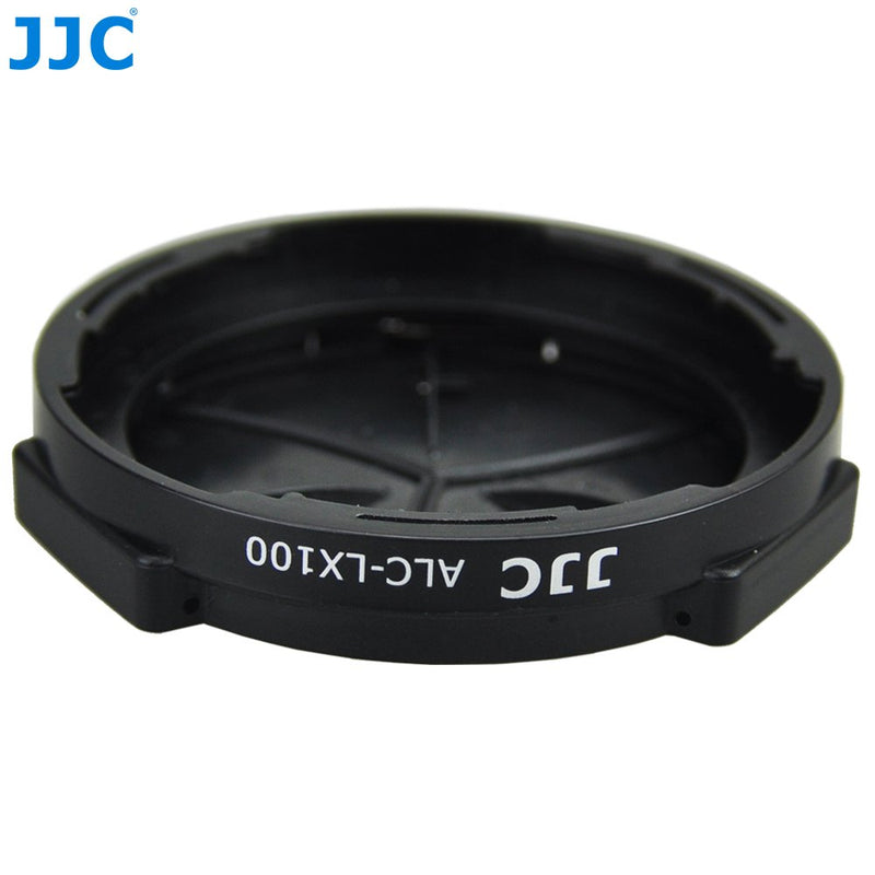 JJC ALC-LX100 Auto Open and Close Lens Cap For Panasonic LUMIX DMC-LX100 LEICA D-LUX(Typ 109) Camera (Black)