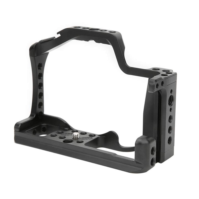 Oumij1 Camera Cage,Cage Rig,Metal Camera Cage Rig,Grip Handle Cold Shoe Expansion Accessories for Canon EOS M50/M5 Mirrorless Cameras