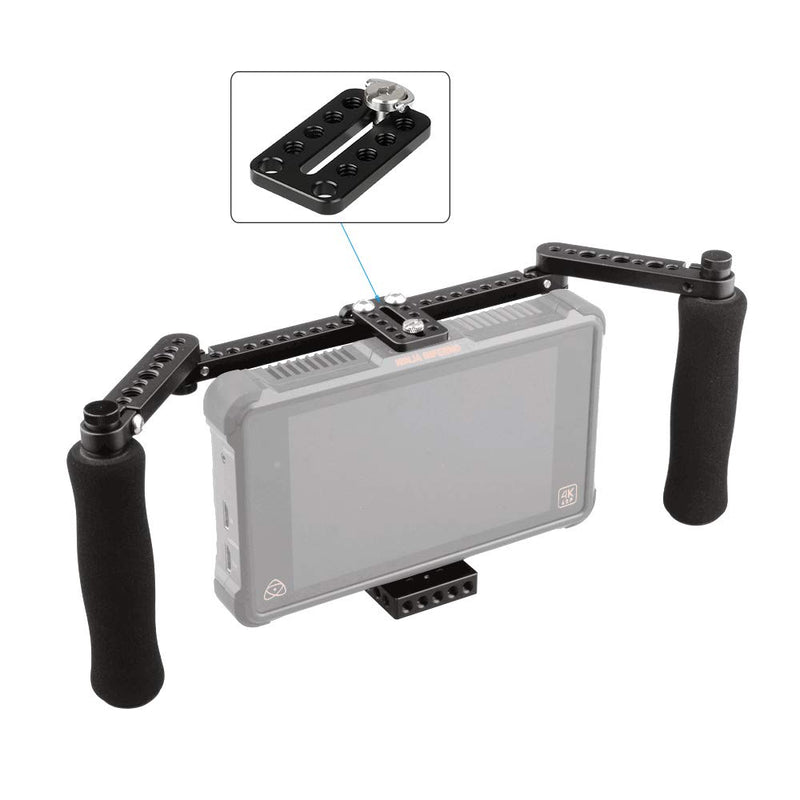 CAMVATE Universal Top Cheese Plate for Camera Monitor Cage Rig