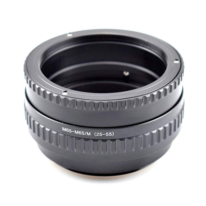 M65 to M65 25-55mm Adjustable Focusing Helicoid Adapter Macro Tube 25mm-55mm M65-M65(25mm-55mm)