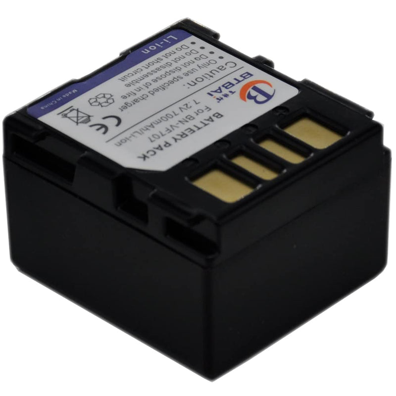 BN-VF707U Battery+Charger AC/DC Single for VF714U VF714 VF733U VF733 VF707 GR D275U D270U D370U D290U D250U D250 D350U GZ MG20U MG35U MG30 MG21U MG77U MG27U MG37U 0.7A