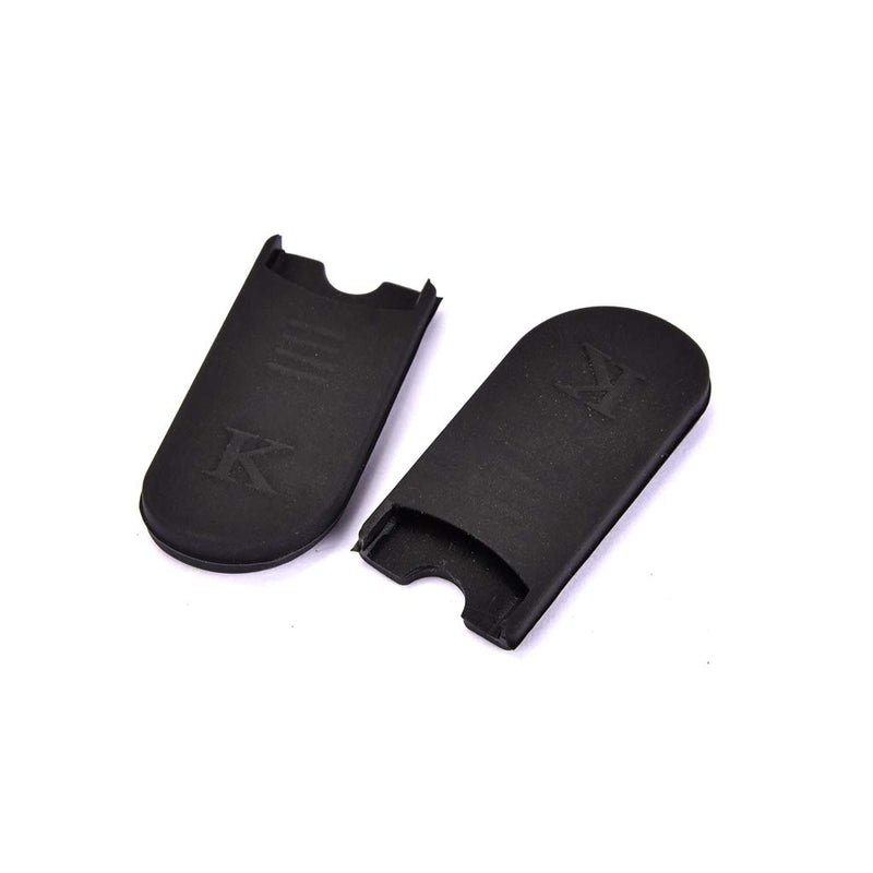 Alnicov 2Pcs Saxophone Thumb Rest With K Saver Cushion Pad Finger Protector Comforter Finger Cover Sax Parts Accessories