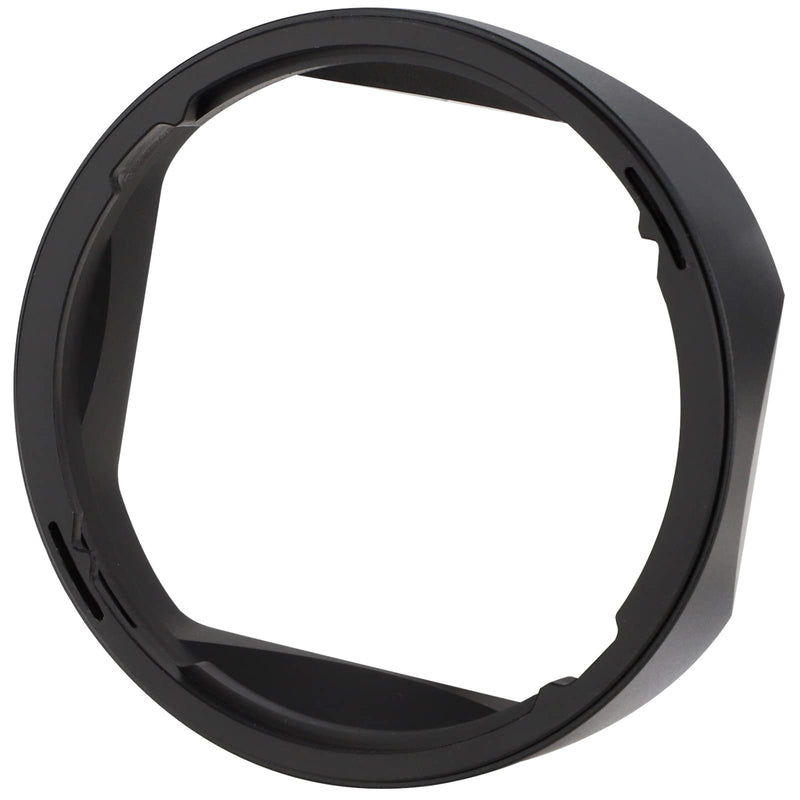Haoge Lens Hood Metal Square Bayonet for Fujifilm XF33mm F1.4 R WR Lens, Fuji XF 33mm f/1.4 R LM WR Hood Shade,with Metal Front Cap