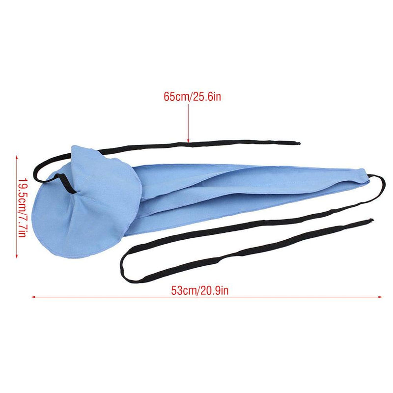 [AUSTRALIA] - Drfeify Sax Cleaning Cloth, 3Colors Durable Saxophone Sax Clarinet Cleaning Cloth Tool Accessory Parts for Tube Inside Clean Blue 
