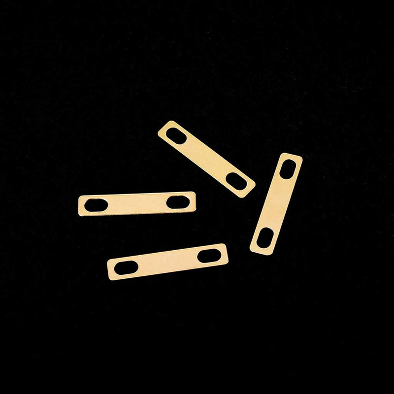 Alnicov 4Pcs Guitar Neck Shims 0.2mm 0.5mm 1mm Thickness Brass Shims for Electric Guitar Bass Luthier Tools(Gold)