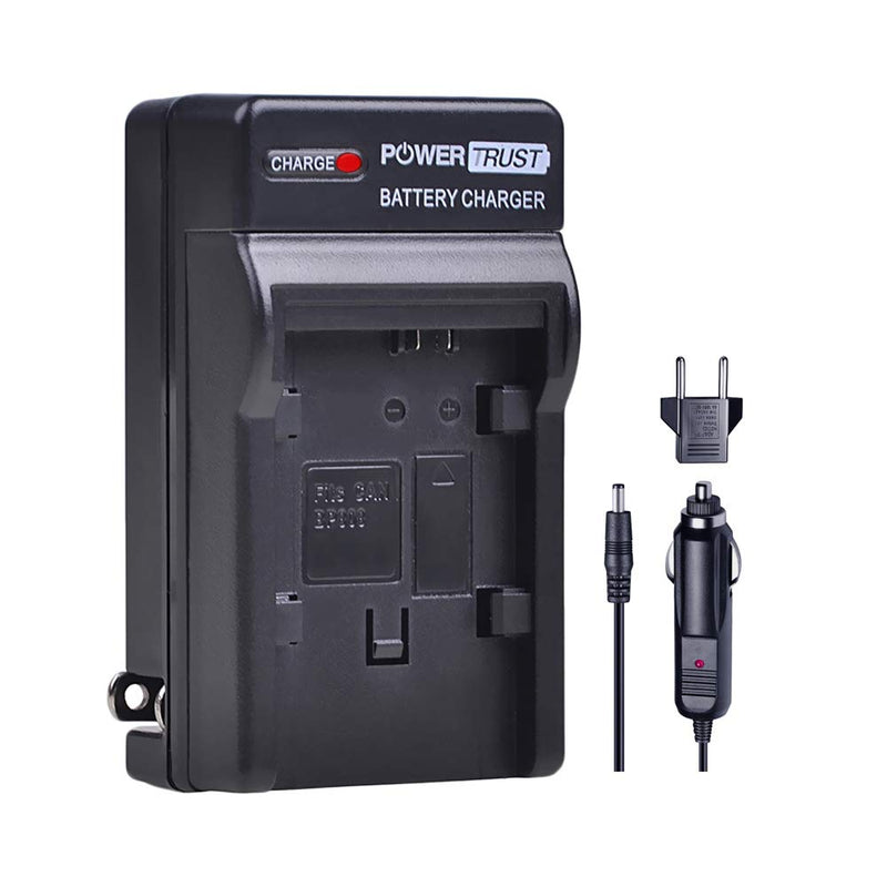 PowerTrust BP-828 Battery Pack and Charger for Canon VIXIA HF20, HF21, HF200, HF G10, HF G20, HF M30, HF M31, HF M32, HF M40, HF M41, HF M300, HF M400, HF S10, HF S11, HF S20