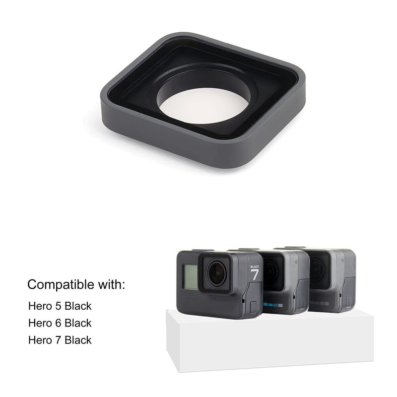 YALLSAME Lens Replacement for GoPro Hero 7 6 5 Black Action Camera Protective Waterproof Lens Mod Repair Parts Accessory Lens replacement forHero 7/6/5 Black