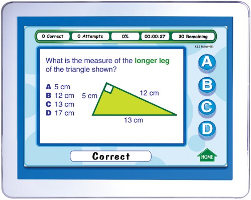 NewPath Learning Math Interactive Whiteboard CD-ROM, Site License, Grade 7