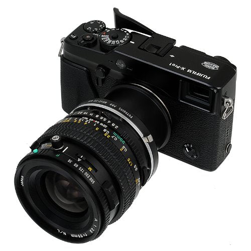 Fotodiox Pro Lens Mount Adapter, Mamiya 645 Lens to Fujifilm X (X-Mount) Camera Body, for Fujifilm X-Pro1, X-E1 Mamiya 645 MF