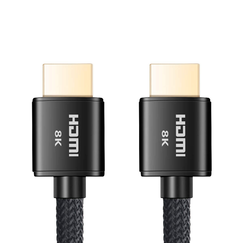 Buyer’s Point Ultra High Speed HDMI 2.1 Cable Dynamic HDR 1.8M (6ft) 8K 120Hz, 48Gbps, eARC Compatible with Apple TV, Nintendo Switch, Roku, Xbox, PS4, Projector (Black, 5 Pack) Black