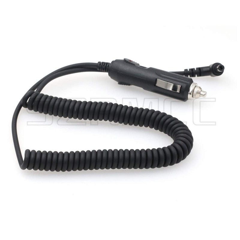 SZRMCC 12V- 24V DC 5.5 x 2.5mm Car Cigarette Lighter Power Supply Adapter Charger Cable for Portable DVD Player,Car,Truck,Bus Camera,Car DVR