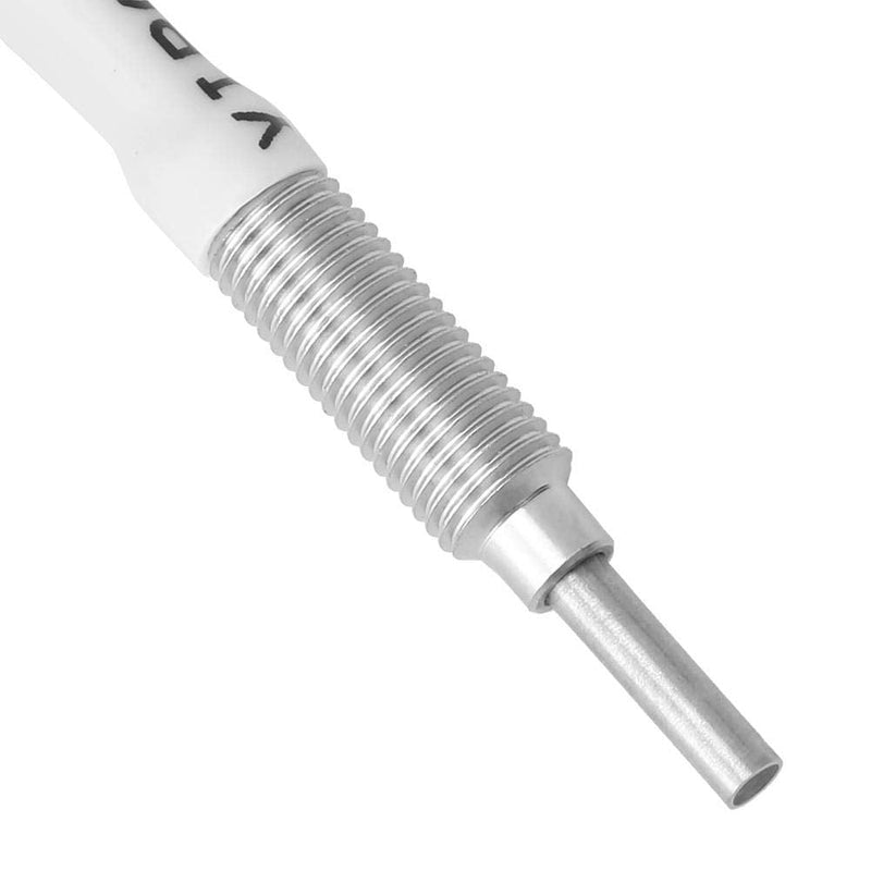 Optical Fiber Sensor, 1m Length Light Sense Diffuse Reflective Digital Fiber Optic M6 Probe Sensor Cable Line with Gasket Nut for Measuring Optical Signal