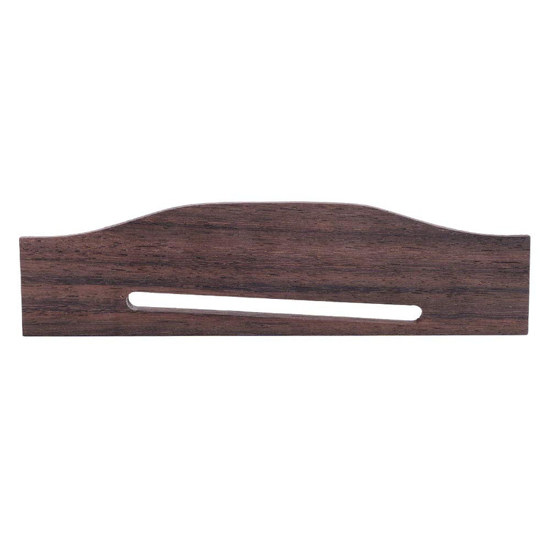Dilwe 12 Strings Guitar Bridge, Rosewood Bridge Saddle for 12-String Acoustic Guitar Accessory Parts