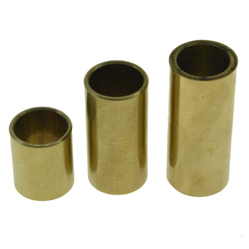 KAISH Guitar Knuckle Slide Guitar Brass Finger Slides with 30mm Length