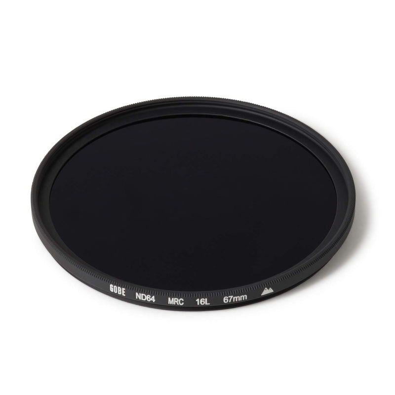 Gobe 67mm ND64 (6 Stop) ND Lens Filter (2Peak)