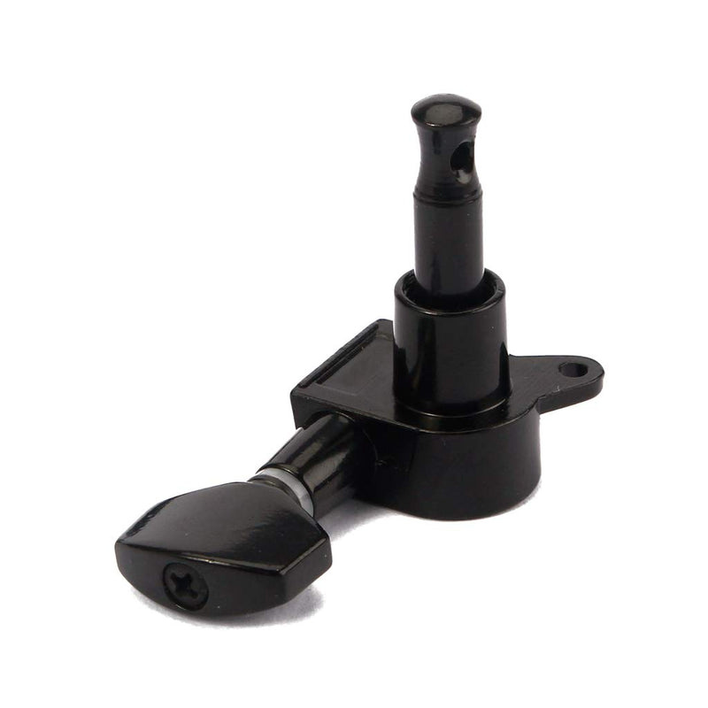 [AUSTRALIA] - Alnicov 6Pcs Guitar Tuners (3L+ 3R) String Tuning Key Pegs Machine Heads For Lp Sg Style Electric, Folk Or Acoustic Guitars - Black 