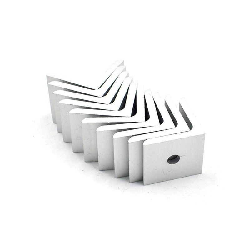 [AUSTRALIA] - Tsnamay 3030 Inside Corner Bracket for 3030 Aluminum Extrusion Profile 30 x 30 x 26mm with Slot 6mm-10PCS 3030 10P 