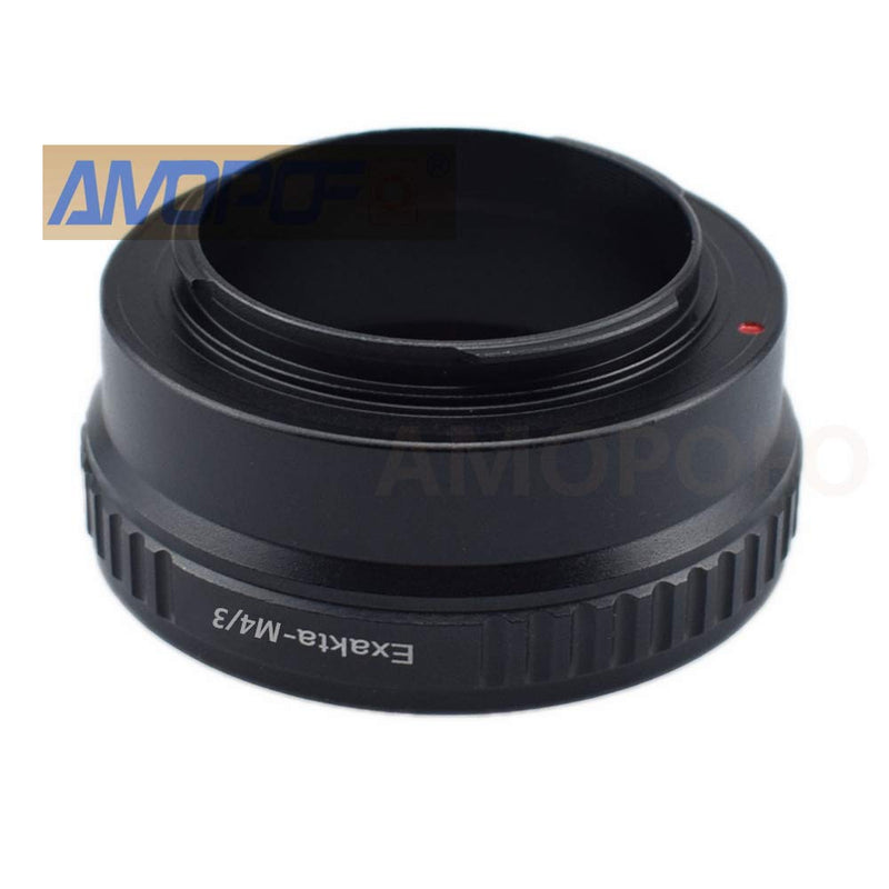 Exakta to M4/3 Lens Adapter, Compatible with Exakta/Auto Topcon Lens to with Micro 4/3(MFT, M4/3) Mount Camera, Such as for Olympus EP1,EP2,EP3,EPL1,EPL2,EPL3,EPL5,EPM1 Exakta to M4/3 Lens adapter