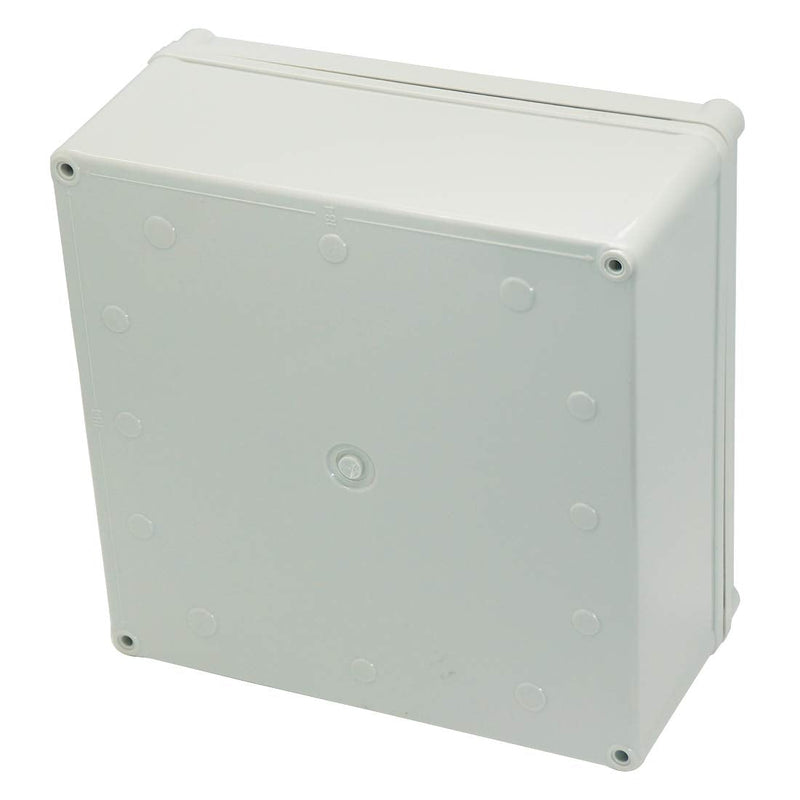 Zulkit Junction Box ABS Plastic Dustproof Waterproof IP67 Junction Boxes Universal Electrical Project Enclosure Durable DIY Electronic Project Box Grey 7.87 x 7.87 x 3.74 inch (200 x 200 x 95 mm) 7.87" x 7.87" x 3.74"