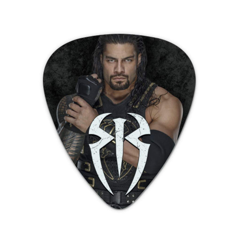 WWE Roman Reigns Locked and Loaded Novelty Guitar Picks Medium Gauge - Set of 6