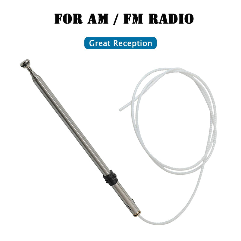 [AUSTRALIA] - Anina Car Power Antenna Mast Compatible with 1990-1996 Toyota Camry-Celica-MR2-Vienta-Holden Apollo for AM/FM Radio Reception 86337-06010 Series 2 